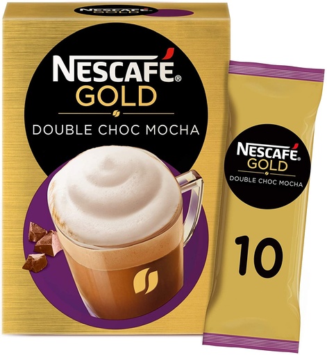 [60102057] NESCAFÉ Gold Double Chocolate Mocha Sachet 6*10*18 GM