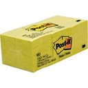 3M POST IT 1.5  X 2 "- USA MADE 12Pcs