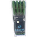 Schneider Topwriter 147 Viper Pen Pack 4Pcs
